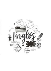 Hola amigos aquí les comparto como dibujar #caratula para cuaderno #ingles. Caratulas de inglés para universidad 【Faciles para imprimir