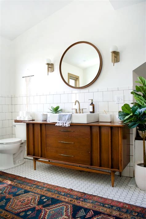12 Classy Midcentury Modern Bathroom Ideas Hunker