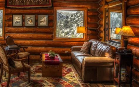 Log Cabin Sectional Sofas Baci Living Room