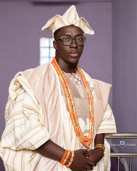 Olúṣọlá Is Giving Us That Fire Yorùbá Groom Vibes 🔥 Traditional Outfits Nigerian Culture