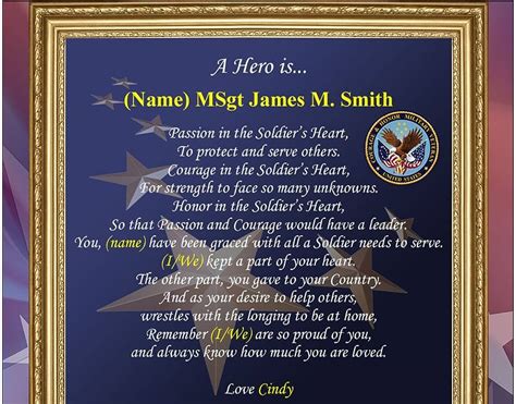 Air Force T Name Plaque Military Retired Enlisted Armed Froces Army