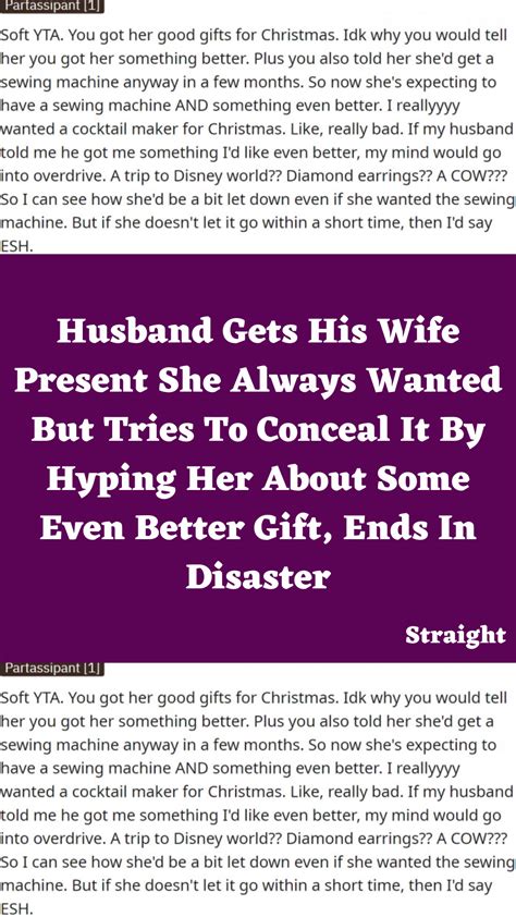 Husband Gets His Wife Present She Always Wanted But Tries To Conceal It By Hyping Her About Some