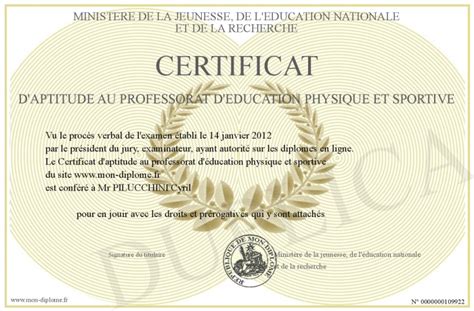 certificat d aptitude au professorat d education physique et sportive