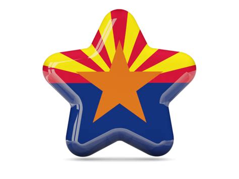 Star Icon Illustration Of Flag Of Arizona