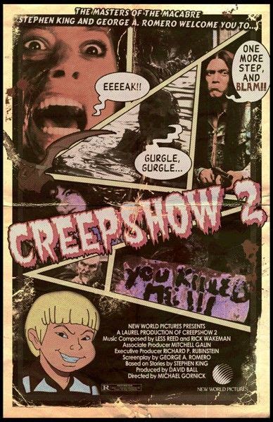 Creepshow 2 1987 Horror Movie Art Horror Movie Posters Retro Horror