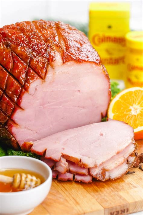 honey baked ham with a sweet and spicy glaze honey baked ham glaze honey baked ham recipe