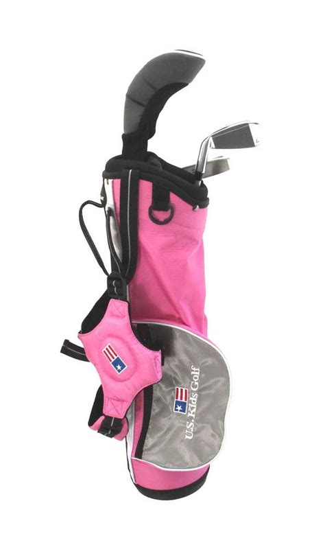 Us Kids Ul 39 Inch Girls Pink 3 Club Golf Package Set Golfonline