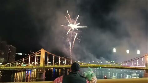Pittsburgh Light Up Night 2023 Fireworks Full Fireworks Show Youtube