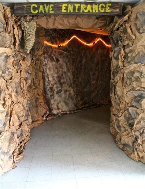 Cave Walls From Kraft Paper Alice In Wonderland Decorations Camping