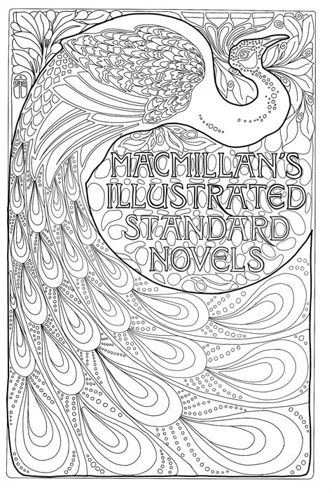 Art Nouveau Coloring Pages For Adults