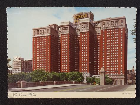 1960s The Conrad Hilton Hotel Chicago Il Cook Co Postcard Illinois Ebay