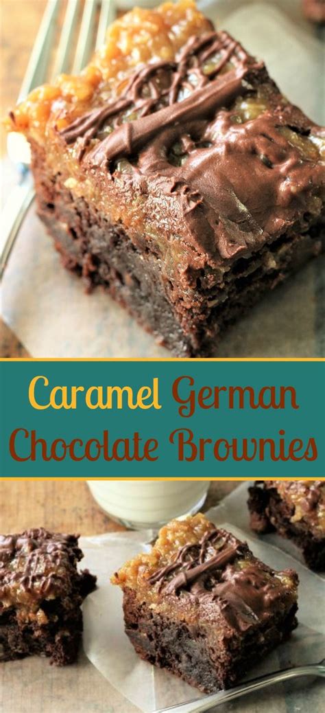 This german chocolate cake by yolanda gampp of how to cake it is an upgraded version of the classic cake. Caramel German Chocolate Brownies | Recipe | Brownie cake ...