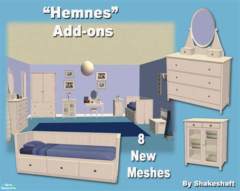 The Sims Resource Hemnes Add Ons