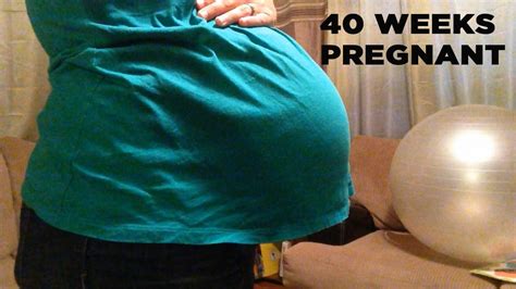 40 Weeks Pregnant Youtube