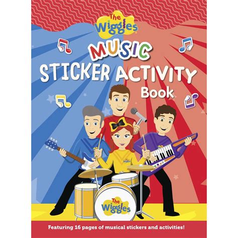 The Wiggles Music Sticker Book Big W