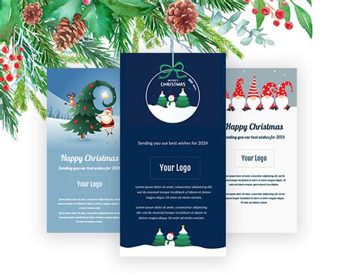 Christmas Email Templates And Backgrounds