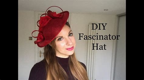 How To Make A Fascinator Headpiece Diy Disc Hat Millinery Craft