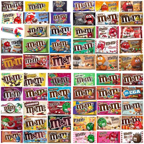 Visual Every Mandms Flavor Ever Made Infographictv Number One