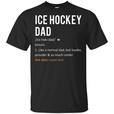 Ice Hockey Dad Fathers Day T Son Daughter Xl Black T Shirt Hoodie Sweater Dad To Be
