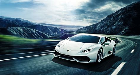 Fondos De Pantalla Lamborghini Carreteras Huracan Lp640 4 Blanco Lujo