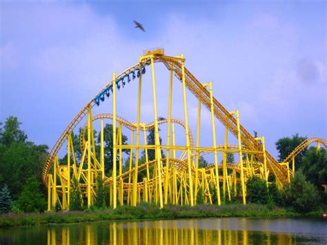 Dominator At Geauga Lake Batman Knight Flight When It Was Six Flags