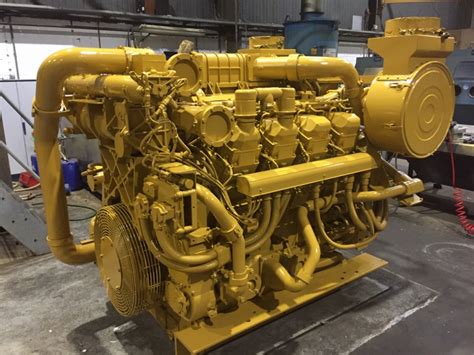 Rebuilt Caterpillar 3508b 855hp Diesel Marine Engine Item 16938