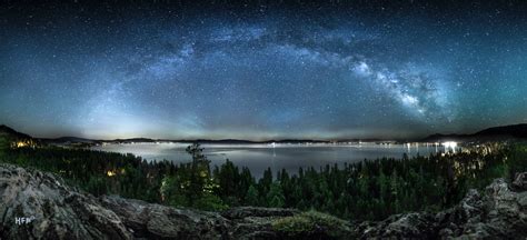 Milky Way Over Lake Tahoe By Jason Hogan 500px