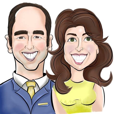 Caricature images merrd body / caricature png images transparent. Just Married! Custom Personalised Caricatures | Personalized caricature, Person cartoon, Custom ...