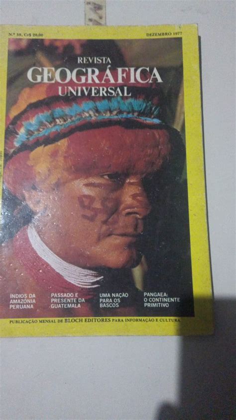 Geográfica Universal Dezembro 1977 Livro Revista Usado 65220258 Enjoei
