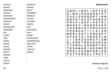 Word Search Books For Adults Large Print Large Print Word Search