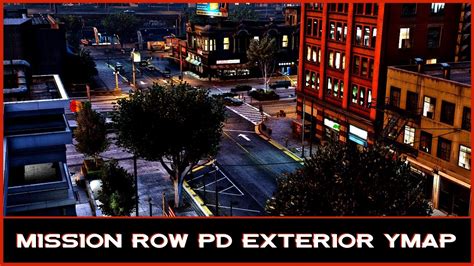 Mission Row Pd Exterior Ymap Lspdfr Gta V Youtube