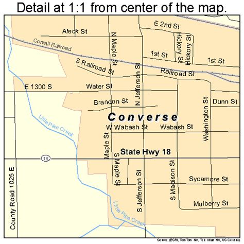 Learn About 97 Imagen Converse County Road Map Vn