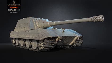 Image Wot Self Propelled Gun Jagdpanzer E 100 3d Graphics 1920x1080