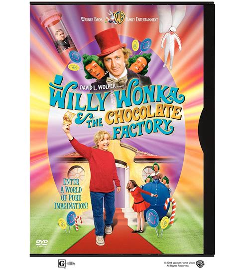 Willy Wonka Charlie And The Chocolate Factory Dvd