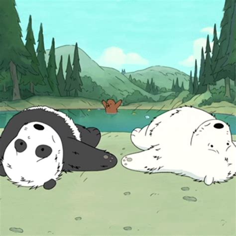 We Bare Bears Human Ice Bear We Bare Bears Ice Bears Cartoon Town Cartoon Panda We Bare