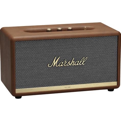 Marshall Stanmore Ii Bluetooth Speaker System Brown 1002802