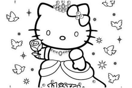 13 Incroyable Jolie Coloriage De Hello Kitty Pictures  COLORIAGE