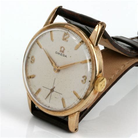 Buy Vintage 1961 Omega Watch In Gold Sold Items Sold Omega Watches