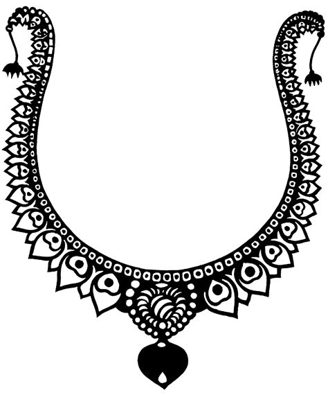 Jewellery Clipart Black And White Clip Art Library