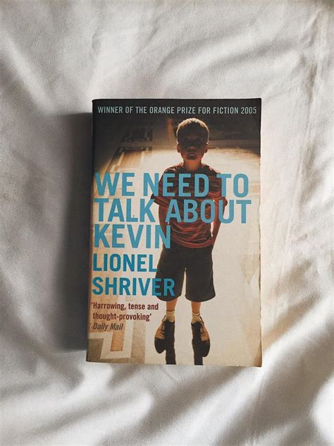 We Need To Talk About Kevin By Lionel Shriver Hobbies And Toys Books