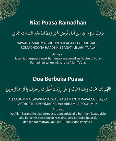 Niat Puasa Qadha Ramadhan Beserta Artinya