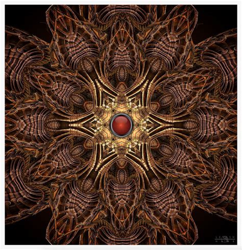 Alien Mandala By 12cart On Deviantart