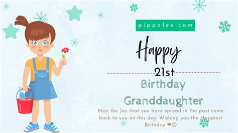Best Happy 21st Birthday Granddaughter Cute Wishes 2022