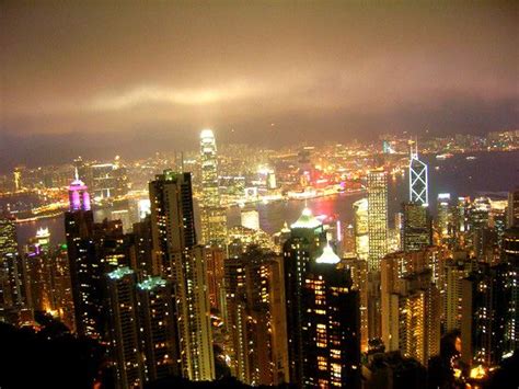 One Of The Most Amazing Sights Ive Seen The Night View Of Hong Kong
