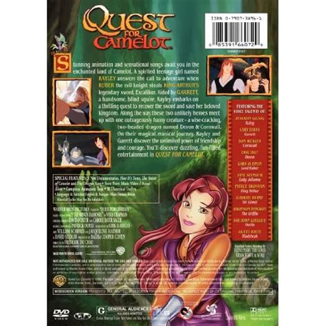 Quest For Camelot On Dvd With Pierce Brosnan