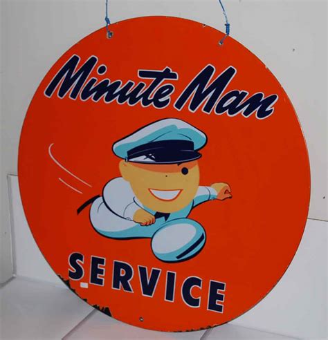 Union Oil Company 'Minute Man Service' double-sided ...