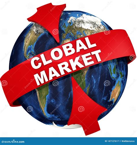 Global Market Icon Stock Illustration Illustration Of Symbol 147127617