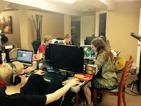 Recently Attended My First Lan Party Here Are A Few Pictures