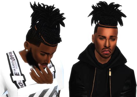 16 Outrageous Male Braided Hairstyles Sims 4