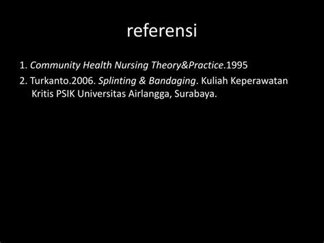 Definisi fraktur depres adalah fraktur tulang kranium dimana tabula eksterna melesak ke arah duramater hingga melebihi tabula interna. PPT - KEPERAWATAN KOMUNITAS PADA BENCANA Fery Mendrofa ...